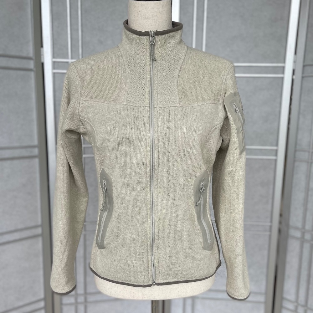 ARC'TERYX Covert Full zip Fleece Jacket size M (Fits Small)